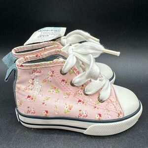 Polo Ralph Lauren Infant Girl's Bal-Harbour Hi Shoes Pink Size 5 Baby Toddler